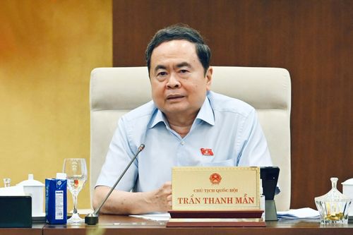 Chủ tịch Quốc hội Trần Thanh Mẫn chủ trì phiên họp