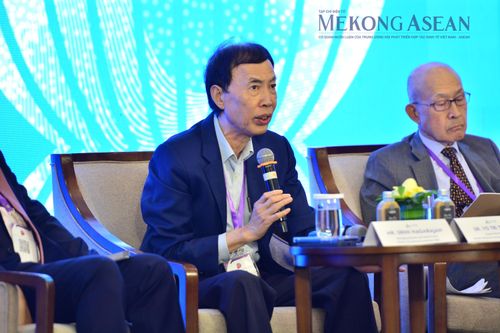 Nguyên Phó Viện trưởng Viện Nghiên cứu quản lý kinh tế Trung ương (CIEM) Võ Trí Thành. Ảnh: Lê Hồng Nhung - Mekong ASEAN