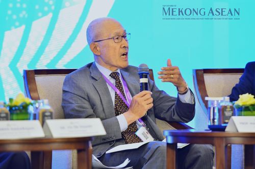 GS. Masahiro Kawai - Trường Cao học Chính sách công, Đại học Tokyo (Nhật Bản). Ảnh: Lê Hồng Nhung - Mekong ASEAN