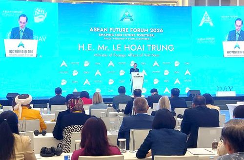 Quang cảnh Phiên Bế mạc Diễn đàn Tương lai ASEAN 2026. Ảnh: T.Minh