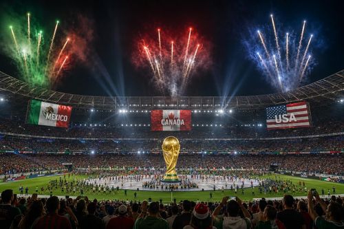 World Cup 2026 khai mạc ngày 12/6 (giờ Việt Nam).