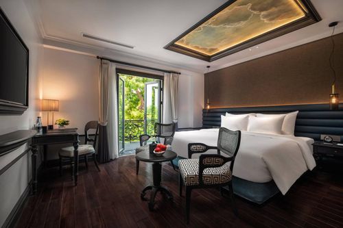 Bên trong một hạng phòng của khách sạn tại Hà Nội vừa được vinh danh ở top 10. 