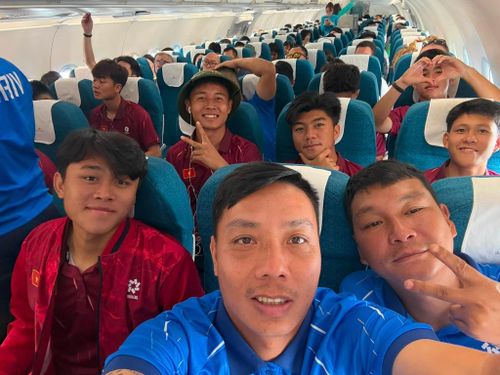 U19 Việt Nam giữ vững tinh thần lạc quan và bầu không khí tích cực khi trở về, hướng tới vòng loại U20 châu Á 2027. Ảnh: Trợ lý HLV Nguyễn Ngọc Duy.