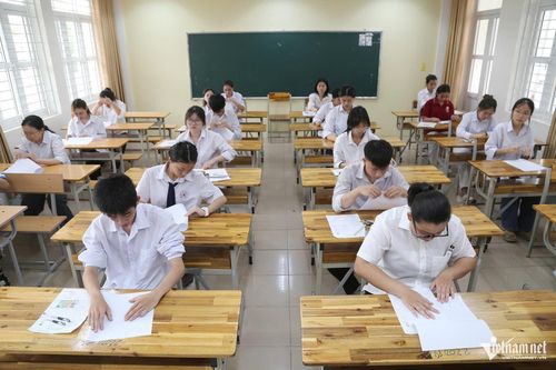 Thí sinh Quảng Ninh trong buổi thi môn Ngữ văn thi tốt nghiệp THPT năm 22026. Ảnh: Phạm Công
