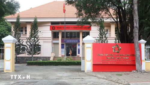 Trung tâm hành chính công Chơn Thành, thành phố Đồng Nai. (Ảnh: Đậu Tất Thành/TTXVN)