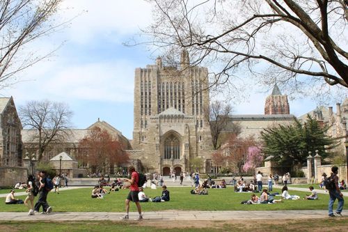 Đại học Yale (Mỹ) đã chính thức khôi phục yêu cầu nộp điểm thi chuẩn hóa (SAT/ACT) trong hồ sơ xét tuyển. Ảnh: Yaledaily