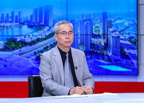 KTS Trần Huy Ánh trao đổi tại Chương trình. Ảnh: Quang Thái