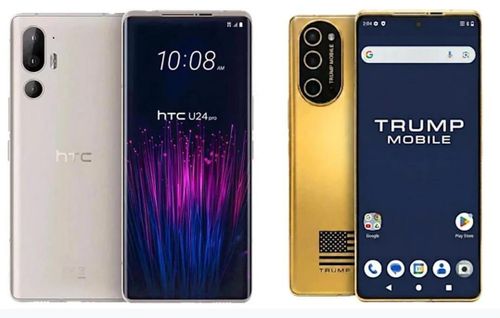 Mới đây, chuyên trang sửa chữa điện tử iFixit đã tiến hành "mổ xẻ" mẫu Trump Mobile T1 vừa ra mắt. Ngoại hình giống hệt smartphone tầm trung HTC U24 Pro của thiết bị này lập tức dấy lên làn sóng hoài nghi về nguồn gốc thực sự, bất chấp những lời quảng cáo hoa mỹ về sản phẩm "Made in America". HTC U24 Pro (trái) và Trump Mobile T1 (phải). Ảnh: iFixit.
