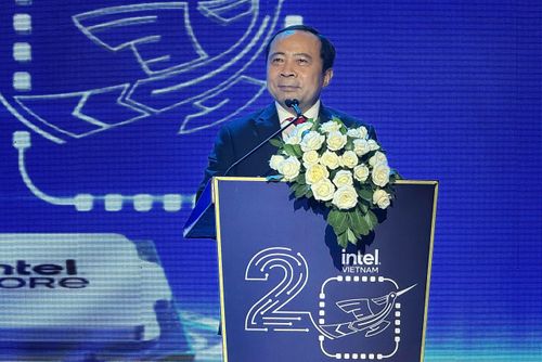  Bộ trưởng Khoa học và Công nghệ Vũ Hải Quân phát biểu tại sự kiện. Ảnh: Anh Nguyễn.