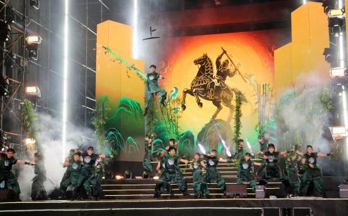 Tiết mục nghệ thuật trong chương trình Lễ khai mạc