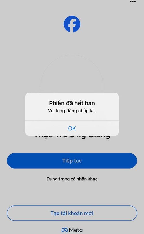 Không thể đăng nhập vào Facebook trên di động