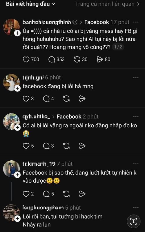 Nhiều người dùng bày tỏ sự bất ngờ trên Threads khi không thể truy cập được vào ứng dụng