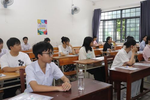  Thí sinh tham gia kỳ thi tốt nghiệp THPT năm 2026 tại Hội đồng thi Đà Nẵng - Ảnh: XUÂN QUỲNH 