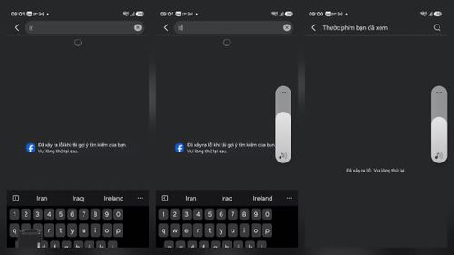 Các nội dung không thể tải khi Facebook gặp sự cố.