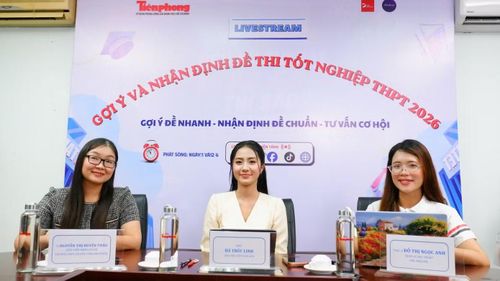Ngày 12/6, Báo Tiền Phong tiếp tục tổ chức livestream Gợi ý và nhận định đề thi tốt nghiệp THPT 2026, môn Ngoại ngữ.