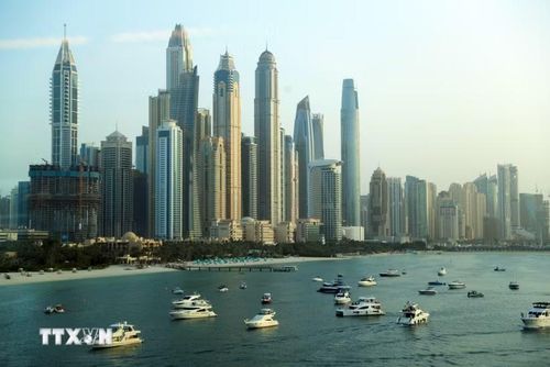 Quang cảnh thành phố Dubai, UAE. (Ảnh: THX/TTXVN)