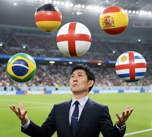 HLV Hajime Moriyasu tuyên bố mục tiêu của tuyển Nhật Bản giành ngôi vô địch bị xem là quá tham vọng. Ảnh: Sina.