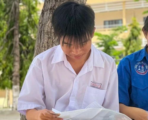 Thí sinh ở Lâm Đồng tham dự kỳ thi tốt nghiệp THPT.