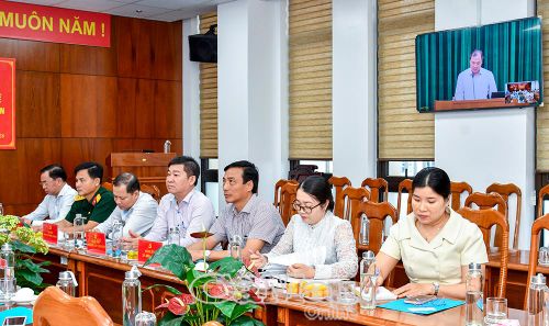 Đại biểu tỉnh Cà Mau tham gia hội thảo.