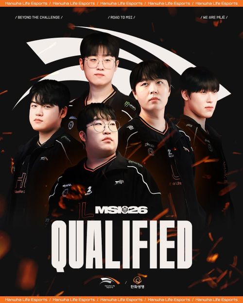 HLE là đội đầu tiên của LCK giành vé dự MSI 2026