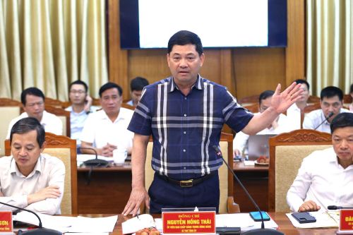 Bí thư Tỉnh ủy Bắc Ninh Nguyễn Hồng Thái kết luận buổi làm việc