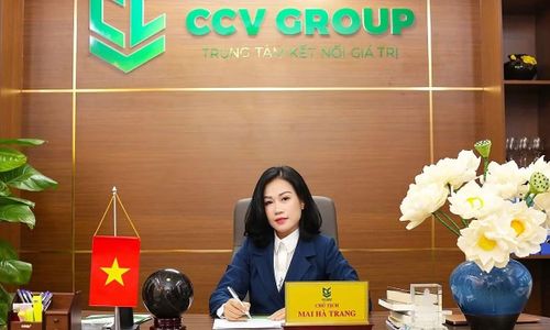 Hình ảnh Mai Hà Trang khi đang là Chủ tịch CCV.
