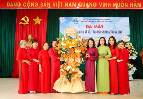 Hội LHPN phường Vĩnh Phúc, tỉnh Phú Thọ, có nhiều giải pháp thiết thực nhằm nâng cao chất lượng hoạt động Hội