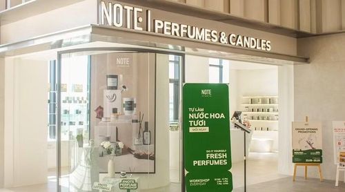 Cửa hàng của thương hiệu Note - The Scent Lab tại Hà Nội