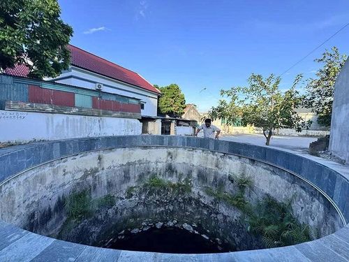 Giếng cổ của tổ dân phố Hạnh Phúc Đoàn (phường Đông Quang).