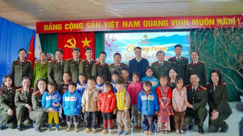 Cục An ninh nội địa tổ chức Chương trình thiện nguyện "Xuân yêu thương" tại xã Suối Tọ, tỉnh Sơn La năm 2026.