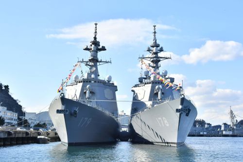 Chiến hạm Atago của Nhật Bản. Ảnh Reddit
