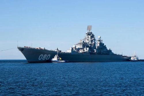 Chiến hạm Nakhimov của Nga. Ảnh Defense Express