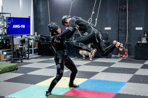 Không có đạo cụ hay bối cảnh hoàn chỉnh, diễn viên mocap buộc phải hình dung toàn bộ không gian trong đầu khi diễn xuất.