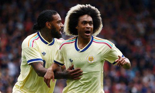 Đội tuyển Curacao lần đầu tiên dự World Cup. (Ảnh: Reuters)