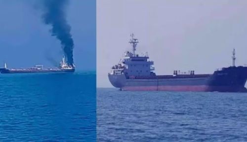 Hai tên lửa dẫn đường chính xác AGM-114 Hellfire được phóng để vô hiệu hóa hệ thống động cơ, khiến con tàu không thể tiếp tục hành trình. Cách tấn công này giúp hạn chế tối đa nguy cơ gây tràn dầu, cháy nổ hoặc thương vong lớn cho thủy thủ đoàn. 