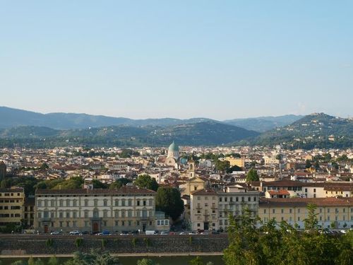 Ngắm hoàng hôn tại Palazzo Michelangelo