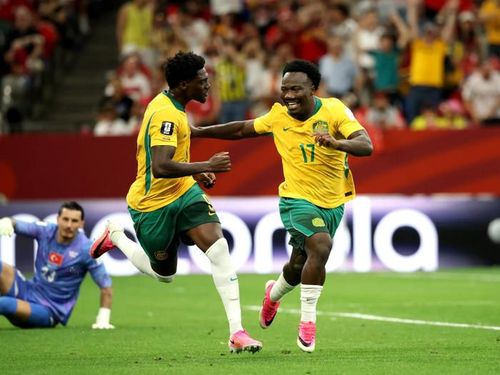World Cup 2026 đã xuất hiện địa chấn khi Australia phòng ngự kiên cường, và phản công sắc bén để quật ngã Thổ Nhĩ Kỳ. Ảnh: FIFA