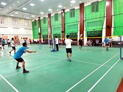 Các vận động viên cống hiến cho khán giả những pha cầu gay cấn - Ảnh: Thùy Trang