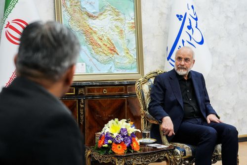 Chủ tịch Quốc hội Iran Mohammad Bagher Ghalibaf. Ảnh: Reuters.