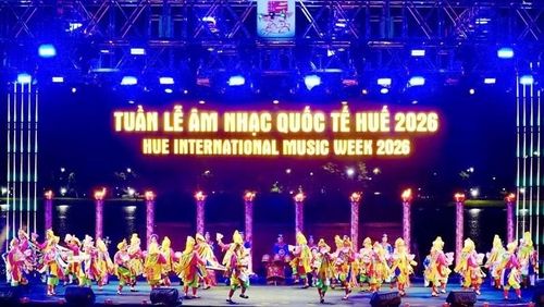 Khai mạc Tuần lễ Âm nhạc quốc tế Huế 2026. (Ảnh: LÊ ĐÌNH THÌN)
