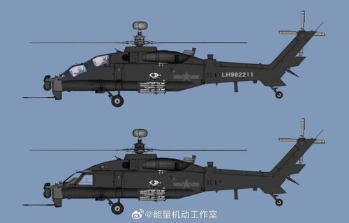 So với Z-10, mẫu tấn công trung bình hiện đang phục vụ, Z-21 thuộc phân khúc heavy attack (tấn công hạng nặng) với trọng lượng cất cánh ước tính 10-12 tấn, tương đương AH-64 Apache Mỹ hay Mi-28 Nga.