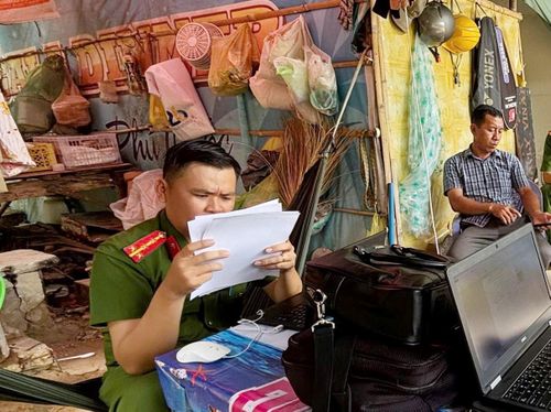 Công an kiểm tra một số công trình, lều trại trên địa bàn đặc khu Phú Quốc