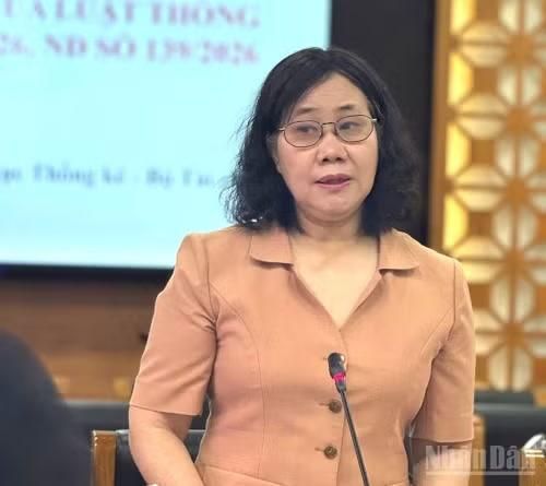 Cục trưởng Nguyễn Thị Hương.