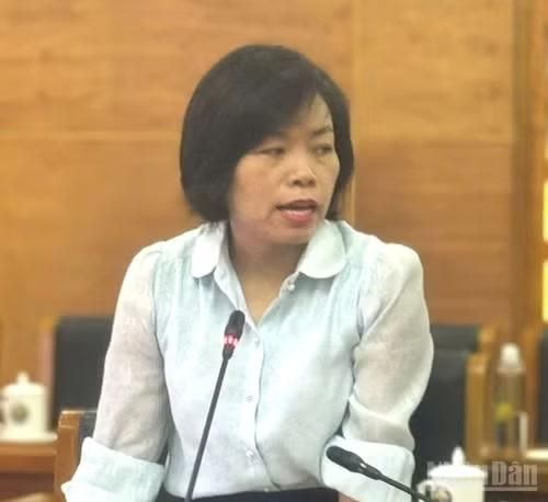Phó Trưởng Ban Dương Thị Kim Nhung.