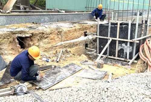 Thi công hạng mục cống thoát nước thuộc Dự án cải tạo và nâng cấp Công viên 29-3.