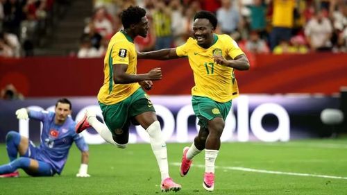 Úc thắng Thổ Nhĩ Kỳ 2-0 ở bảng D World Cup 2026.