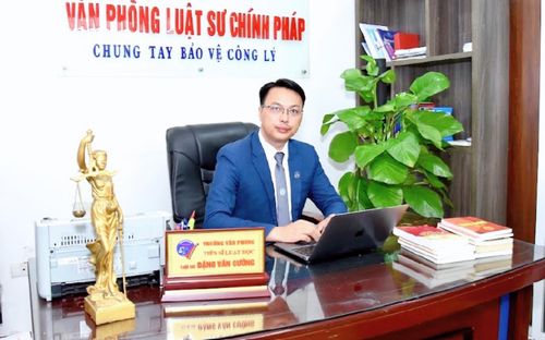 TS.LS Đặng Văn Cường, Trưởng Văn phòng Luật sư Chính pháp, Đoàn Luật sư TP Hà Nội.