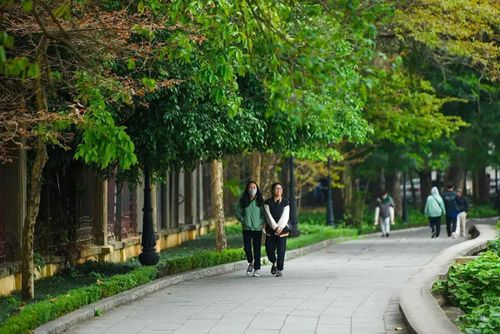 Công viên Nghĩa Đô, không gian xanh, trong lành tại Hà Nội