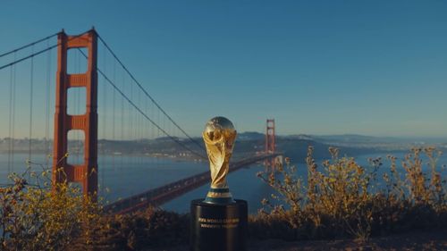 Quảng bá World Cup 2026 tại Mỹ. Bản quyền hình ảnh thuộc FIFA/World Cup 2026.