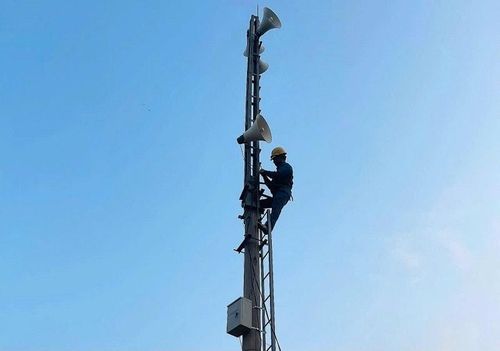 Các cụm loa truyền thanh ở xã Phú Xuyên hoạt động thông suốt, đáp ứng tốt nhu cầu tiếp cận thông tin của người dân. Ảnh: PV